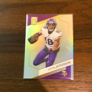 2023 Panini elite Donruss Justin Jefferson card